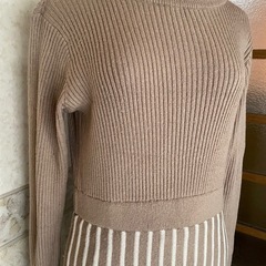 RAY CASSIN レイカズン　ニットワンピースの画像