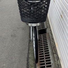 710  パナソニック新機種電動アシスト自転車viviTX26インチシルバーボディーの画像