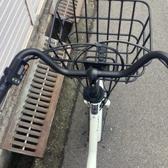 712  パナソニック最新機種電動アシスト自転車gyutto20インチホワイトボディーの画像