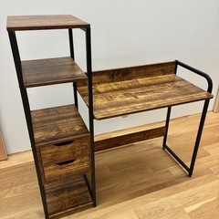 仕事机の画像