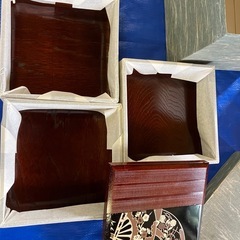 木曽漆塗り3段重箱の画像