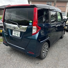 トヨタルーミー カスタムG 車検付き ナビ/バックカメラの画像