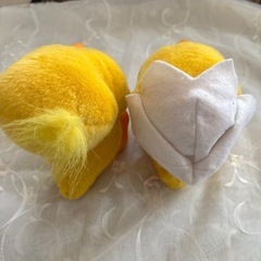 チキンラーメンキャラクターぬいぐるみ　2個セットの画像