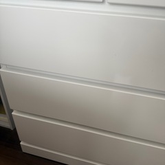 【美品】鏡面チェスト 4段の画像