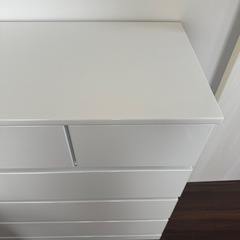【美品】鏡面チェスト 4段の画像