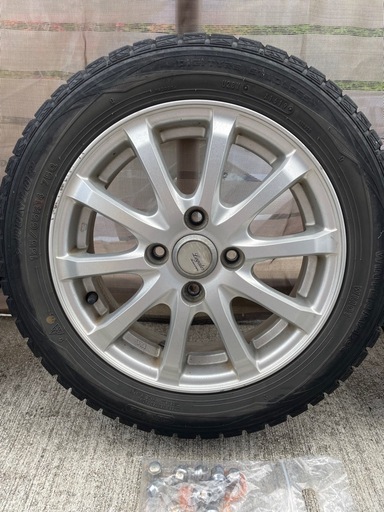 (お話中)軽自動車アルミホイール付きスタッドレスタイヤ