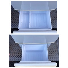 【札幌市内軒先配達無料】SHARP ノンフロン冷凍冷蔵庫　SJ-14W-W 2012年製の画像