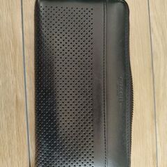 【美品】COACH　コーチ　財布　ブラック　黒　長財布の画像