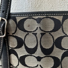 coach ロゴ　トートバックの画像