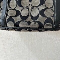 coach ロゴ　トートバックの画像