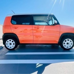 スズキ ハスラー 660 X /バッテリー新品/ナビ/白ホイール/禁煙車/シフトノブ新品/の画像