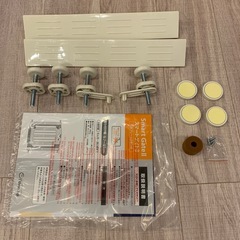 日本育児　両開き　ベビーゲート　ミルキー(白系)の画像
