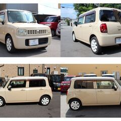 【車検たっぷり令和9年5月まで】スズキ　アルトラパン（HE22S）X　ベージュ/ホワイトルーフの画像