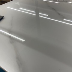 ★リユースのサカイ幸手店★SJ10738★4人掛けダイニングセット　大理石風　オシャレ家具　クリーニング済み の画像