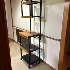 電子レンジ　炊飯器　トースター台の画像