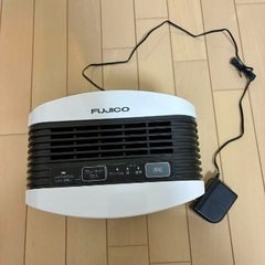 【美品】FUJICO コンパクト空気清浄機 ブルーデオ S型 8畳 ホワイト　※自宅近く手渡し予定の画像