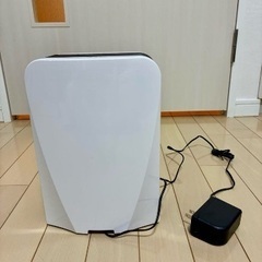 【美品】FUJICO コンパクト空気清浄機 ブルーデオ S型 8畳 ホワイト　※自宅近く手渡し予定の画像