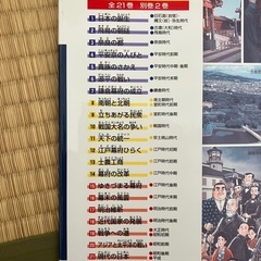 小学館 学習マンガ 日本の歴史 全21巻+別巻2巻の画像