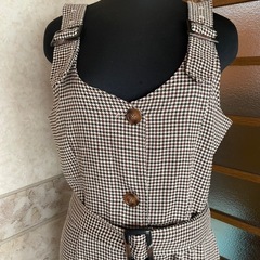 dazzlin ダズリン　サロペットスカート　Mサイズの画像