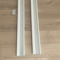 IKEA 断熱遮光ブラインド 2本 賃貸OK 美品の画像