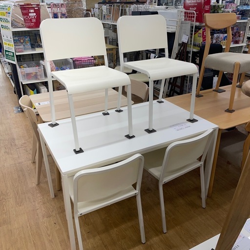 ★リユースのサカイ幸手店★SJ10739★IKEA 4人掛けダイニングセット　クリーニング済み