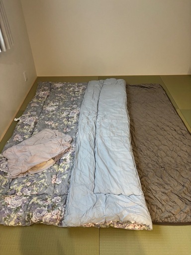 最も安い 美品 ダブル掛け布団、シーツカバー、敷パッド 日本製 ベッド