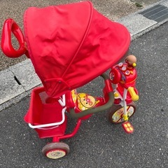 アンパンマン　三輪車　デラックスの画像