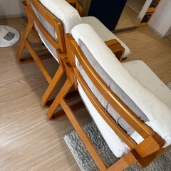 無印良品　リビングでもダイニングでもつかえるソファチェアの画像