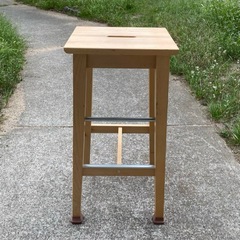 IKEA NILSOLLE（ニルソッレ）バースツール バーチ74cmの画像