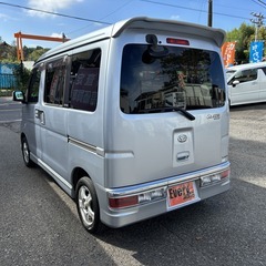 自社ローンあり！ガソリン100リットルプレゼント✨左側パワスラ✨電格ミラー✨ダイハツ☆アトレーワゴン☆カスタムターボRSリミテッド☆660cc☆4人乗り☆の画像