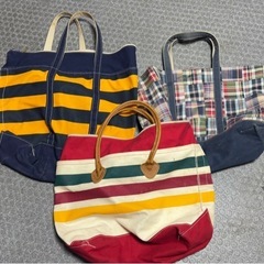 L.L.BEAN トートバッグ8個セット USA製5個あります！！の画像
