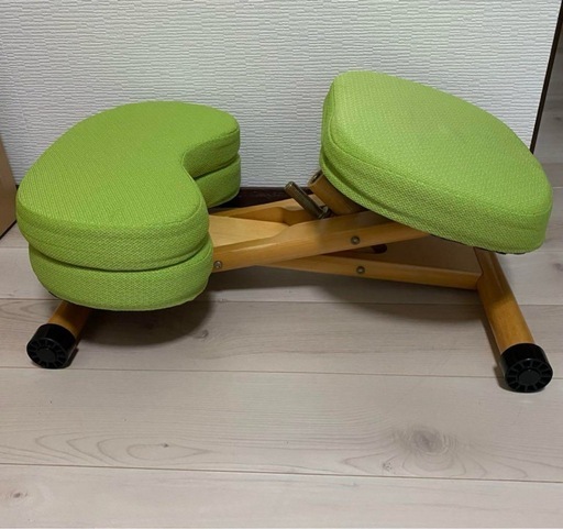 【美品】宮武製作所プロポーションチェア　グリーン