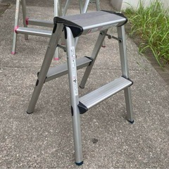 アルミ踏み台三台まとめ売りの画像
