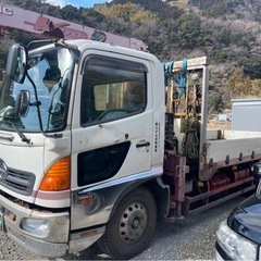 日野ユニック車、距離4万9千、末梢済、積載量3.5Tの画像