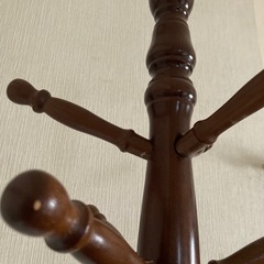 木製コートハンガー／ポールハンガーの画像