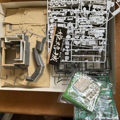 交渉中 未完成の姫路城プラモデルの画像