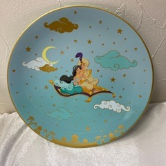 ディズニー バケーションパッケージ ノベルティ 絵皿&アラジンの皿の画像