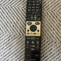 AQUOS 32V型 液晶テレビ　(LC-32DR3)※注 Blu-rayレコーダー
取外しの画像