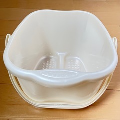 足湯バケツの画像