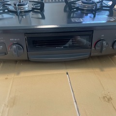 【グリル未使用】2口ガスコンロ　の画像