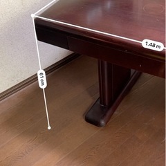 　ダイニングテーブル　差し上げます
の画像