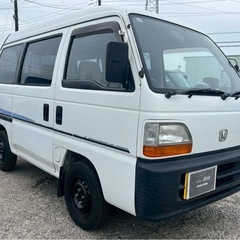 【支払総額10.8万円】旧車！軽バン即日納車okホンダ ストリート 車検令和8年12月機関良好 エアコンバッチリ♩5速MT  修復歴無し ETCの画像