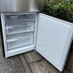 【2025年】ハイアール 2ドア 冷蔵庫 173L  JR-XP2NF173Fの画像