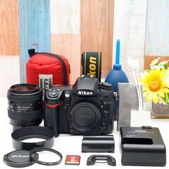 【全国送料無料】 Nikon D7000✨ カメラケース付き✨ 高画質 高速連写 レンズセット ズームセット✨ 届いたらすぐに使えます✨ ニコンの画像