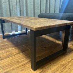 【ご成約済】★中古★折りたたみローテーブル　幅90cm×奥行45cm×高さ32cm　　の画像