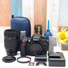 【全国送料無料】 Nikon D7000✨カメラケース付き✨ 高画質 高速連写 望遠ンズセット ズームセット✨ 届いたらすぐに使えます✨ ニコンの画像
