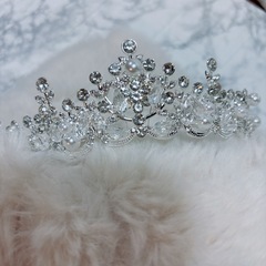 ティアラ　シルバー　ブライダル　ウェディング　アクセサリー　結婚式　コスプレ18の画像