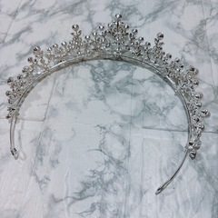 ティアラ　シルバー　ブライダル　ウェディング　アクセサリー　結婚式　コスプレ18の画像