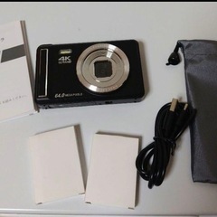 デジカメ 4K デジタルズーム16X デジタルカメラ 笑顔検出 軽量の画像