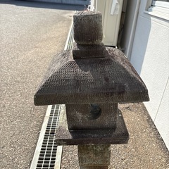 灯籠  庭石の画像